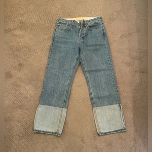 Maya High Rise Ankle Straight Jeans- Bought new, worn only a few times